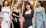 BLACKPINK tại quốc yến ở Cung điện Buckingham: Jennie mặc váy cưới, Lisa bị chê sến