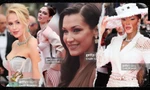 Thảm đỏ Cannes ngày 7: Loạt siêu mẫu đọ sắc, có mỹ nhân diện váy áo thương hiệu Việt