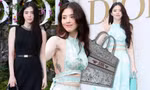 Han So Hee tiết chế trang phục sau khi lộ hình xăm gây tranh cãi tại show Dior