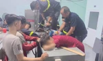 Cảnh sát giải cứu thiếu niên 14 tuổi bị tai nạn lao động thương tâm
