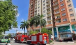 Cháy căn hộ chung cư ở TPHCM, người dân ôm đồ tháo chạy 