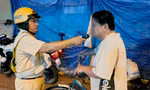 TPHCM xử phạt hàng loạt người đi xe đạp, xe đạp điện vi phạm nồng độ cồn 