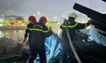 Xác định điểm phát cháy thiêu rụi nhiều nhà ở, kho chứa ven kênh Tàu Hủ 