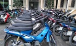 90 xe mô tô các loại đang được cơ quan chức năng tạm giữ. 