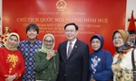Chủ tịch Quốc hội: Cộng đồng là cầu nối cho quan hệ Việt Nam-Indonesia