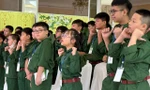'Chiến sĩ nhí' buông thiết bị điện tử, rèn luyện trong môi trường quân ngũ