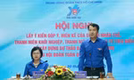 Bí thư T.Ư Đoàn Ngô Văn Cương phát biểu tại hội nghị. Ảnh: Bảo Anh