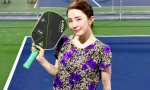 Mặc đồ bà thím đi chơi Pickleball, Quỳnh Nga nói: 'Tôi không đáp trả ai'