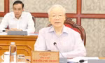 Tổng Bí thư Nguyễn Phú Trọng chủ trì cuộc họp Bộ Chính trị, Ban Bí thư 