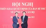 Triển khai quyết định của Ban Bí thư về công tác cán bộ