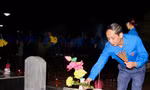Hàng ngàn ngọn nến của đoàn viên, thanh niên Tây Nguyên tri ân các anh hùng liệt sĩ