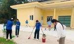 Thanh niên Cao Bằng ra quân hưởng ứng cao điểm tình nguyện xây dựng đô thị văn minh