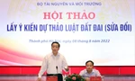  Bộ trưởng Bộ Tài nguyên và Môi trường Trần Hồng Hà trao đổi với đại diện các địa phương phía Bắc về dự thảo Luật Đất đai sửa đổi