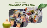 Hạ nhiệt cấp tốc mùa Hè: Giải khát "2 tầng" với trên dừa nước, dưới trà sữa trân châu