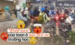 "Kiếp nạn" của teen ở bãi giữ xe trường học: Ám ảnh việc xếp hàng "rồng rắn lên mây"