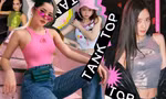 Phối đồ đơn giản mà sành điệu với tank top: Làm gilê mặc ngoài áo sơ mi quá hợp