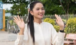 Hoa hậu H’Hen Niê về miền Tây trao thư viện thân thiện: 'Hiểu giá trị của sách là thế nào'