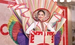 'Nàng Hậu' duy nhất giữ hai vương miện của V-biz diện trang phục dân tộc thế nào mà Vnet 'dậy sóng'?