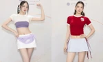 Hoa hậu Trần Tiểu Vy và Thanh Thủy cùng khoe ‘vòng eo con kiến’ khiến khán giả không rời mắt