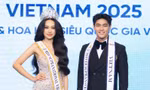 Hoa hậu Kỳ Duyên sánh đôi cùng 'nam vương' Hà Quang Trung đại diện Việt Nam thi nhan sắc quốc tế