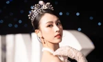 Dân tình khen nức nở vòng eo ‘con kiến’ của Á hậu Việt Nam Ngọc Hằng khi diện trang phục dạ hội đi chinh chiến quốc tế