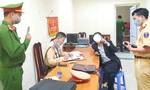 Tài xế vi phạm nồng độ cồn. Ảnh: V.H