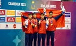 VĐV Nguyễn Trọng Dũng giành Huy chương Vàng tại Sea Games và Giải Lặn cup thế giới 