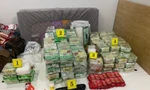 Ma túy được công an thu giữ trong một chuyên án Ảnh: Công an cung cấp