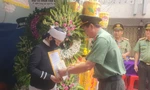 Truy thăng cấp hàm thiếu tá công an hy sinh khi làm nhiệm vụ ở Cà Mau