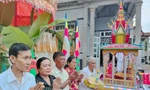 Lễ Dâng y của người Khmer vùng Đất Mũi 