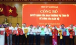 Tỉnh ủy Long An công bố nhiều quyết định về công tác cán bộ