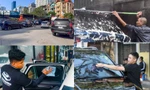 Hà Nội: Dịch vụ rửa xe hốt bạc ngày cận Tết, giá gấp 3-5 lần ngày thường