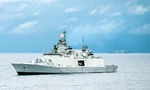 Tàu khu trục Ấn Độ INS SAHYADRI.