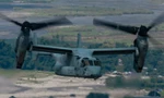 Máy bay cánh xoay MV-22B Osprey của Thủy quân lục chiến Mỹ trong cuộc diễn tập Kamandag 3 gần vịnh Subic của Philippines. Ảnh: US Marine Corps.