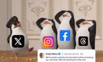 Meme của tỷ phú Elon Musk chế nhạo hãng đối thủ. Ảnh: Twitter của Elon Musk.