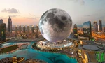 Phối cảnh khách sạn Mặt trăng đầu tiên trên thế giới (xây ở Dubai, UAE). Nguồn: CNN.