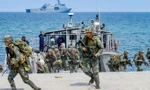 Binh sĩ Philippines và Mỹ tham gia tập trận Balikatan hồi tháng 5/2018. Ảnh: AP. 