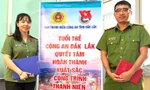 Tuổi trẻ công an Đắk Lắk số hóa hồ sơ nghiệp vụ