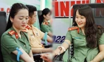Cán bộ, chiến sĩ Công an Thủ đô hưởng ứng hiến 'giọt máu nghĩa tình'