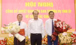 Công bố quyết định của Ban Thường vụ Tỉnh ủy Lào Cai về công tác cán bộ