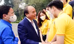 Chủ tịch nước Nguyễn Xuân Phúc gặp mặt gương mặt trẻ Việt Nam tiêu biểu, triển vọng 2021