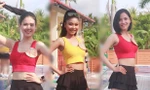 Dàn thí sinh Hoa khôi ĐH Nam Cần Thơ khoe sắc với trang phục thể thao