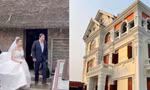 Clip cô dâu Ninh Bình rời nhà tranh bước vào biệt thự thu hút cộng đồng mạng