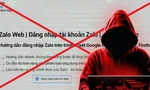 Hàng triệu người đang bị lừa bởi website giả mạo Zalo