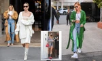 Học nàng mẫu Hailey Bieber cách phối đồ mùa hè thành trang phục mùa thu cá tính