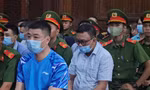 Các bị cáo tại phiên tòa.