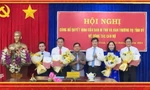 Hội nghị công bố quyết định của Ban Bí thư Trung ương Đảng về cán bộ tại Tây Ninh chiều 23/10. Ảnh: TTV11