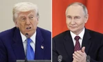 Tổng thống Mỹ Donald Trump (trái) và Tổng thống Nga Vladimir Putin. (Ảnh: AP)