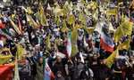 Người Iran biểu tình ở thủ đô Tehran để kêu gọi tấn công trả đũa Israel. (Ảnh: Anadolu)