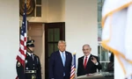 Tổng thống Mỹ Donald Trump và Thủ tướng Israel Benjamin Netanyahu tại Nhà Trắng ngày 4/1. (Ảnh: NYT)